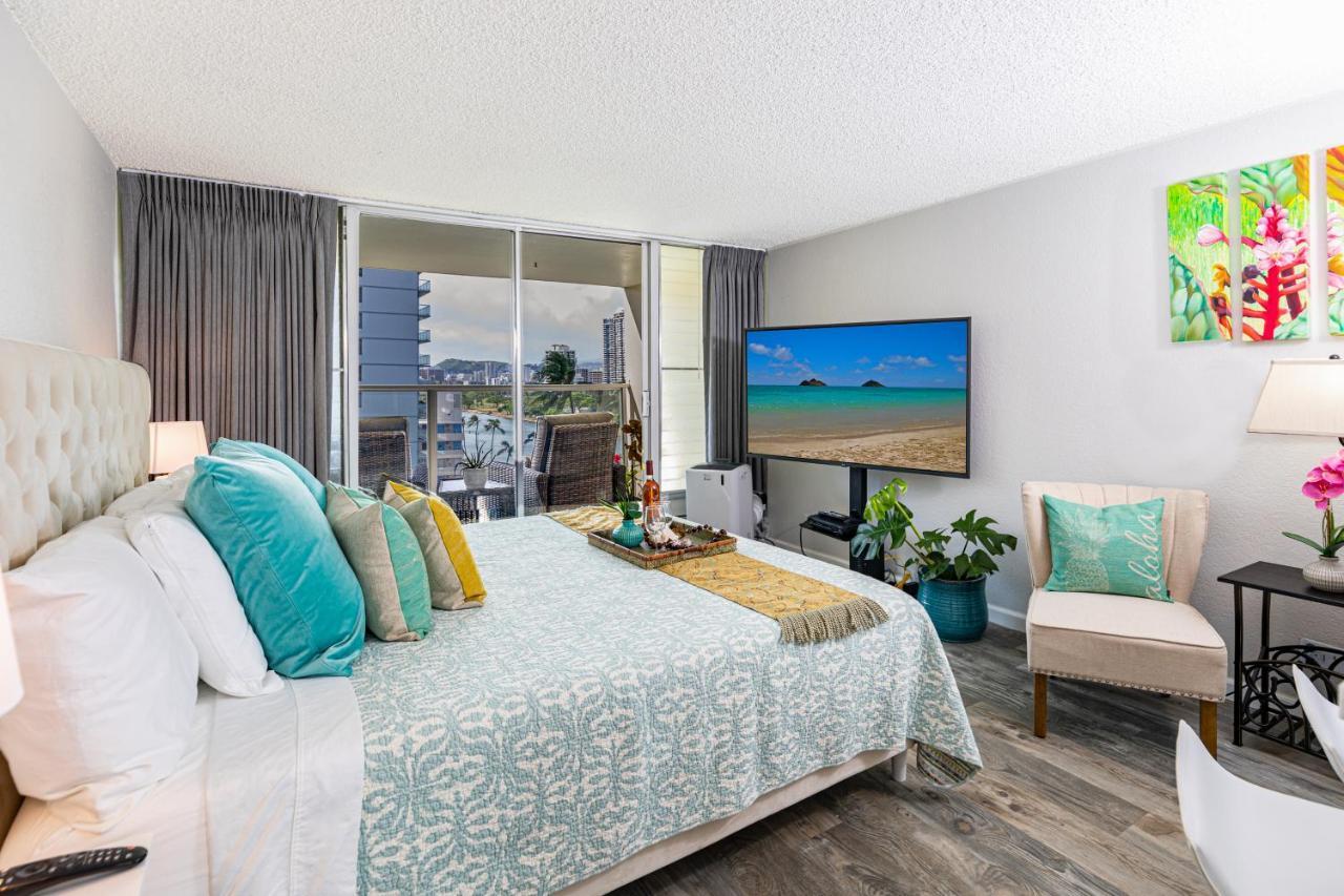 Apartament Beautifully Upgraded Studio Close To Waikiki Beach Honolulu Zewnętrze zdjęcie